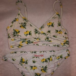 Lemon Bikini Swim Set